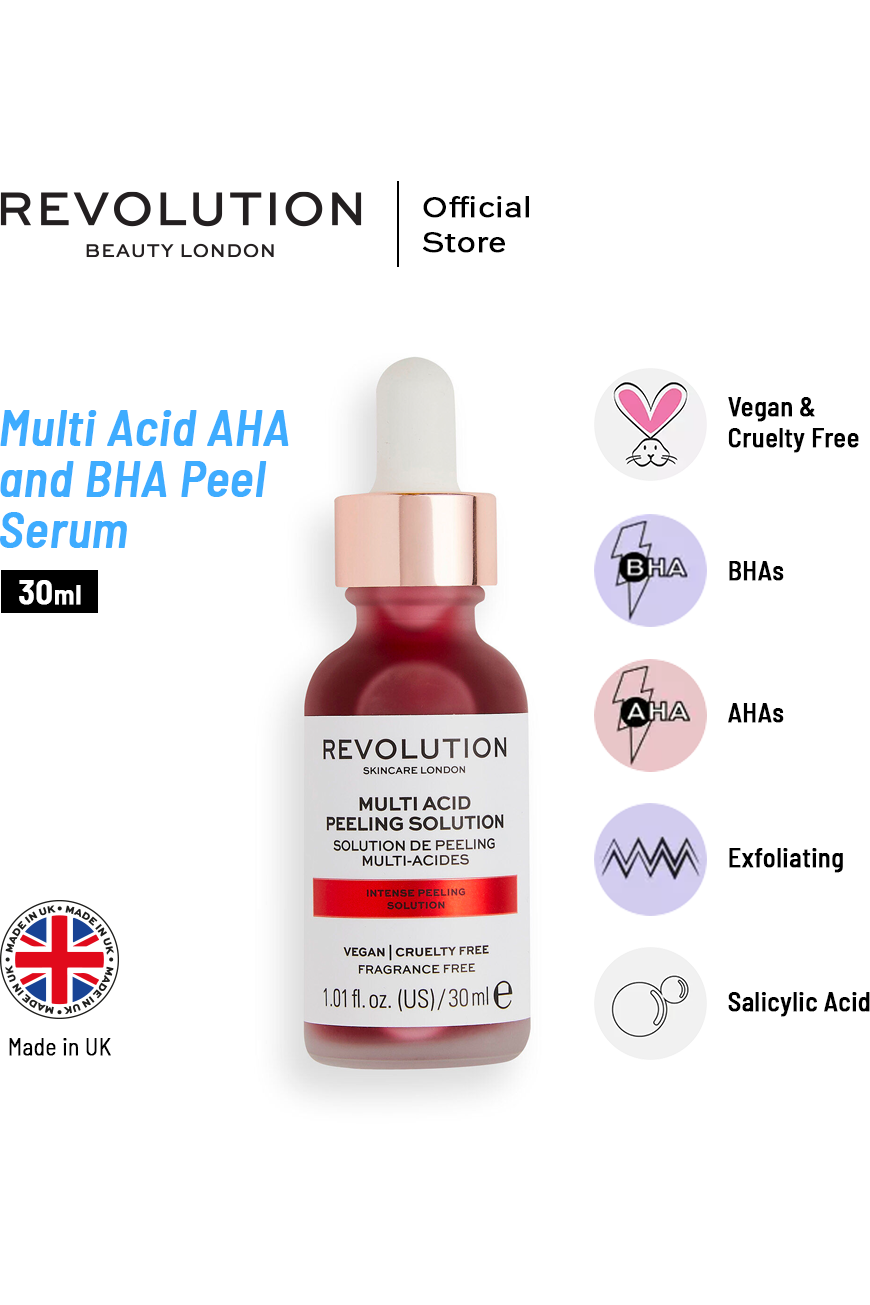 Buy Revolution Skincare Multi Acid Peeling Solution - 30ml in Pakistan