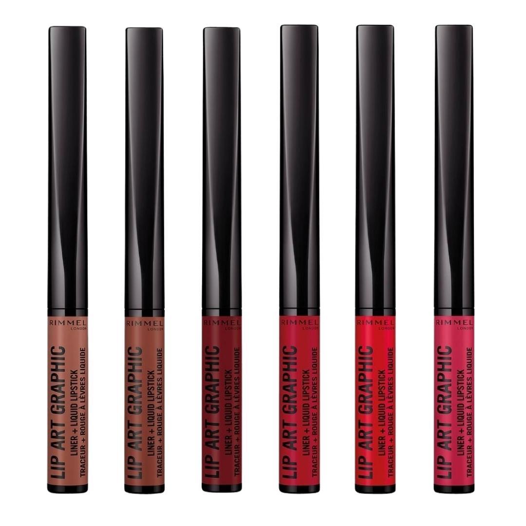 Buy Rimmel London Lip Art Graphic Liner & liquid Lipstick - 810 Be Free in Pakistan