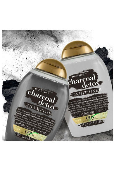 Buy OGX Purifying + Charcoal Detox Shampoo in Pakistan