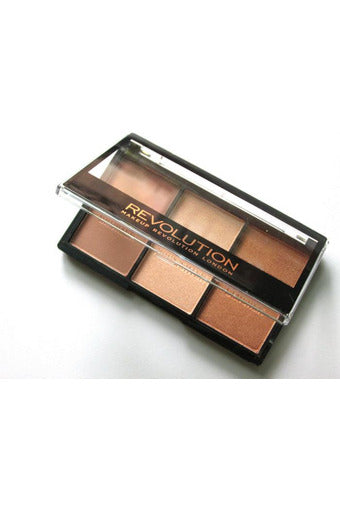 Buy Makeup Revolution Ultra Brightening Contour Kit - Ultra Light Medium C04 in Pakistan