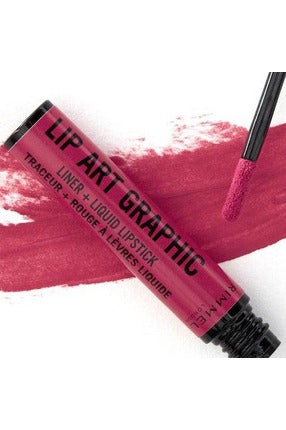 Buy Rimmel London Lip Art Graphic Liner + Liquid Lipstick - 110 Vibez in Pakistan