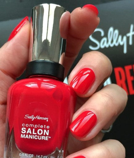 Buy Sally Hansen Esmalte Salon Manicure Nail Polish - 231 Red My Lips in Pakistan