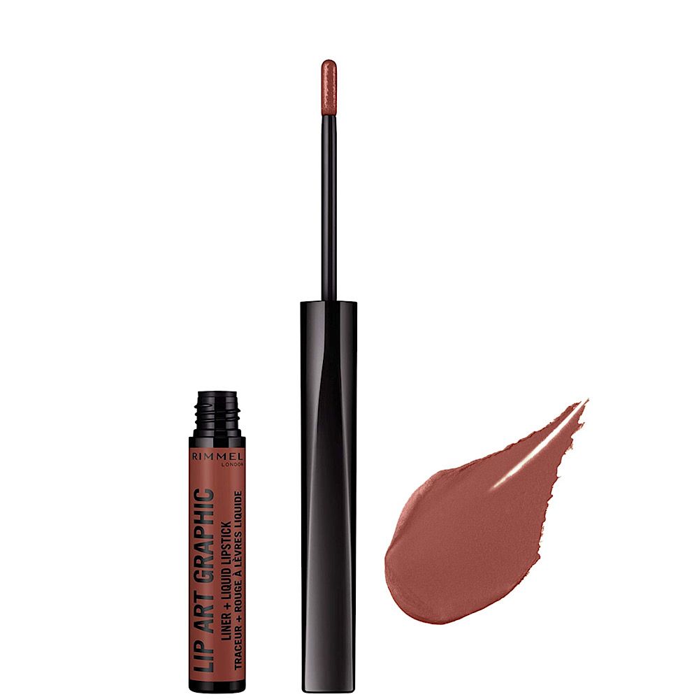 Buy Rimmel London Lip Art Graphic Liner&liquid Lipstick - 760 Now Or Never in Pakistan