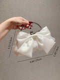Buy SHEIN Fashionable Bow Decor Clip Evening Bag in Pakistan