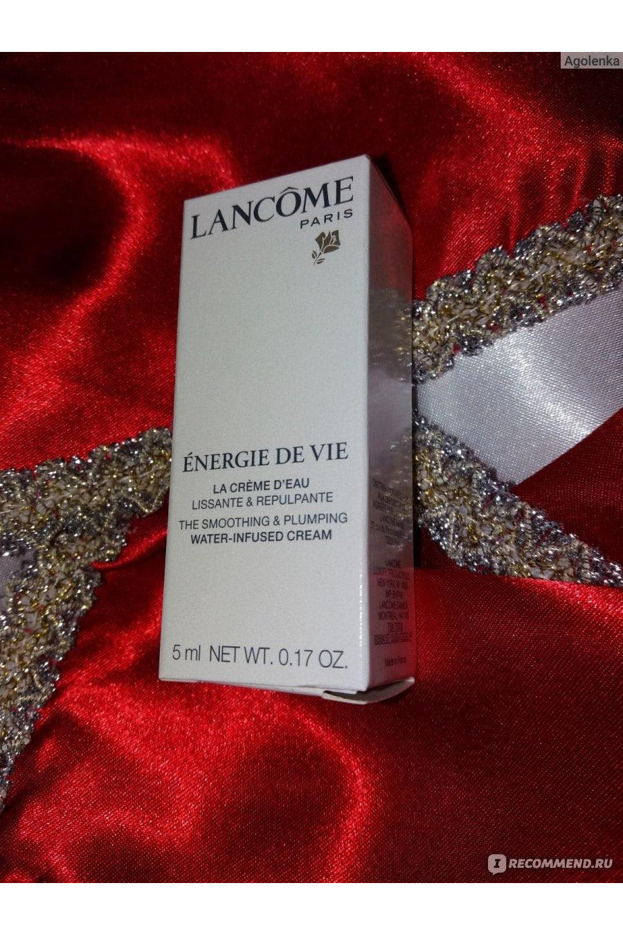 Buy Lancome Energie De Vie Smoothing and Plumping Cream - 5ml [Sample] in Pakistan