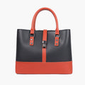 Buy Multi Compartment Shoulder Bag - Black And Rust in Pakistan