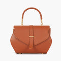 Buy Brown Top-Handle Hexagon Bag in Pakistan