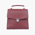 Buy Push Lock Messenger Bag - Burgundy in Pakistan