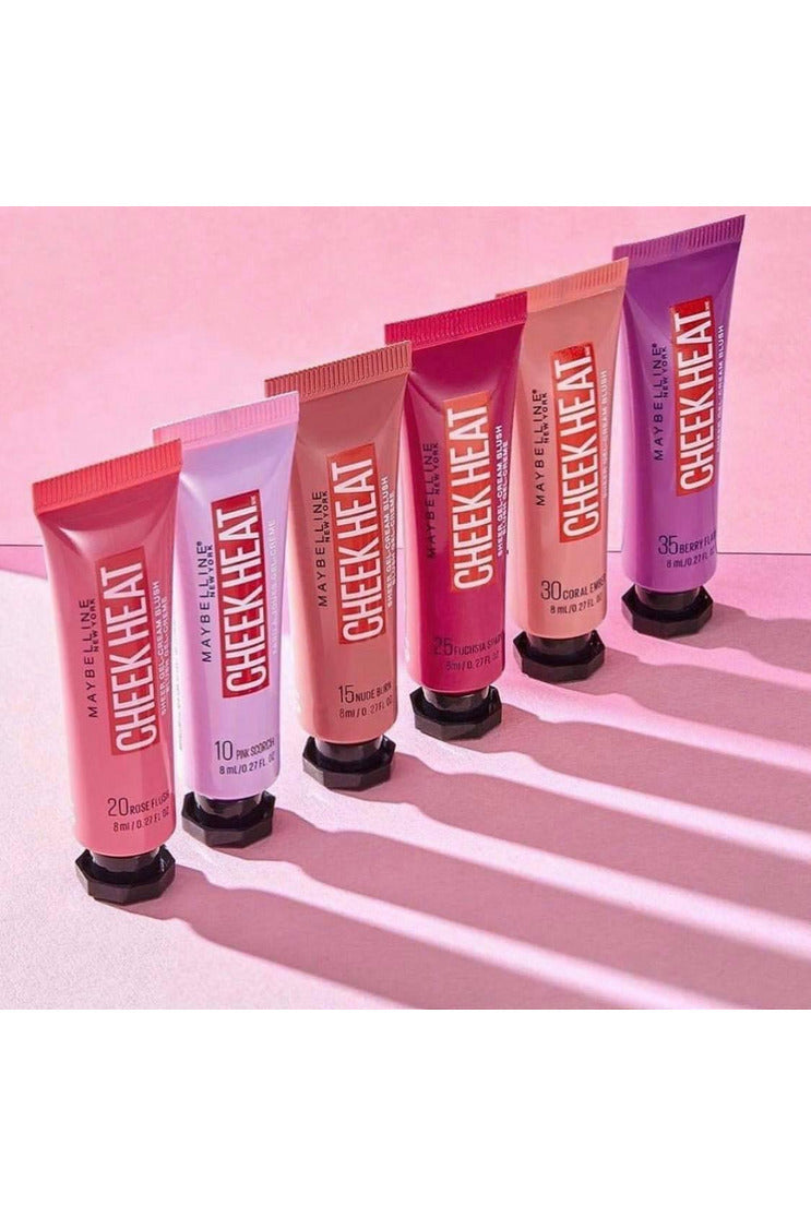 Buy Maybelline Cheek Heat Gel Cream Blush - Fuchsia Spark in Pakistan