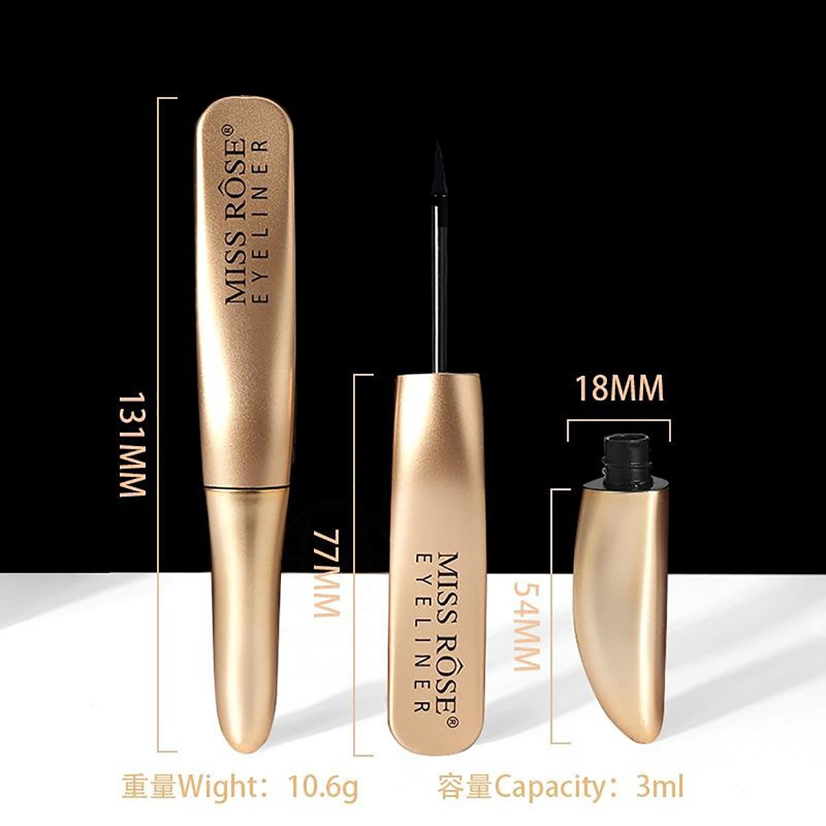 Buy Miss Rose Glamour WaterProof Eyeliner in Pakistan