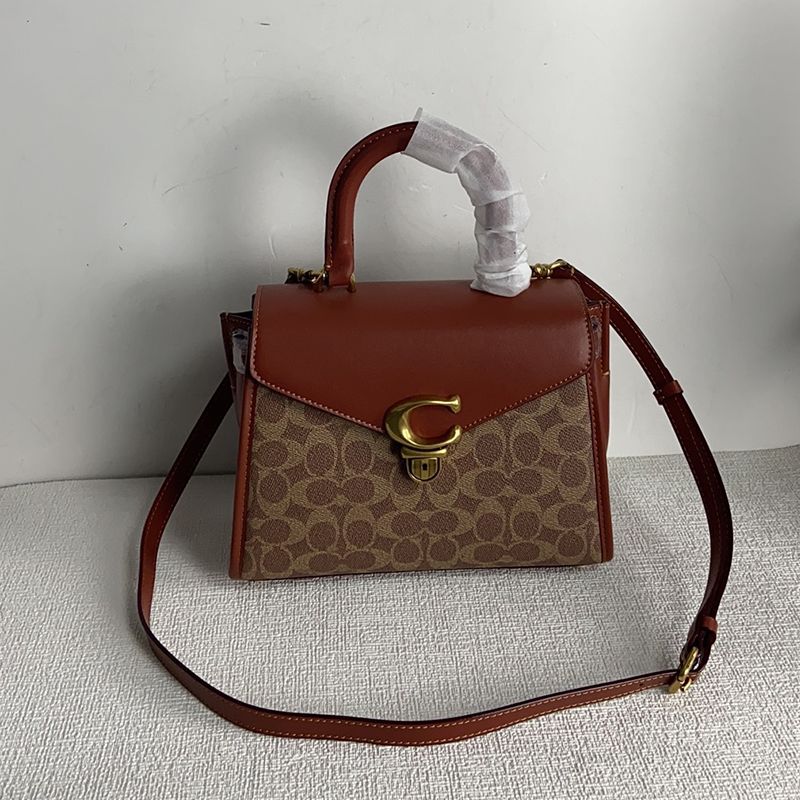 Buy Coach Sammy Top Handle Bag in Signature Canvas in Pakistan