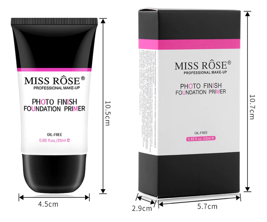 Buy Miss Rose Photo Finish Oil Control Moisturizing Foundation Primer 25 - Ml in Pakistan