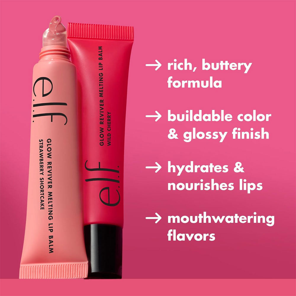 e.l.f - Glow Reviver Melting Lip Balm - Black Berry Sorbet