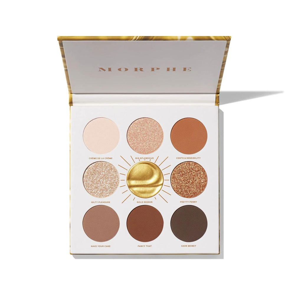 MORPH  Rich & Foiled Artistry Palette - Gold Seeker
