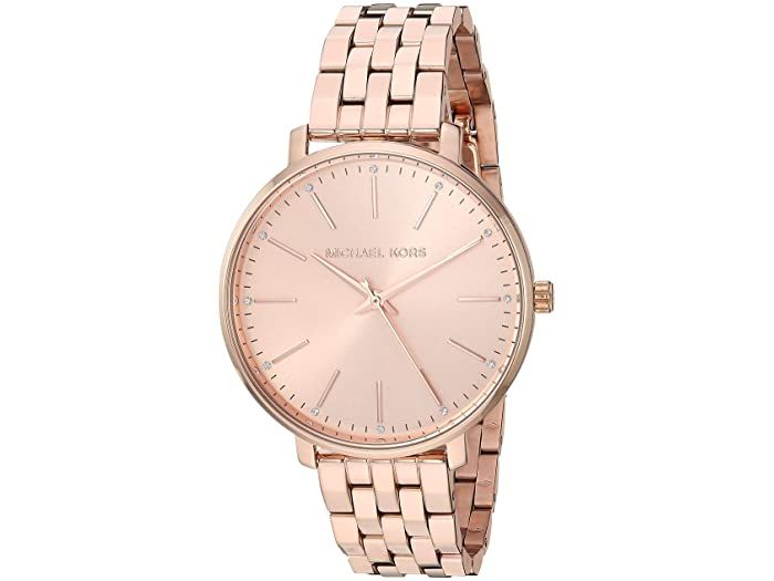 Buy Michael Kors Women's Pyper Three-hand Rose Gold-tone Stainless Steel Watch - Mk3897 in Pakistan