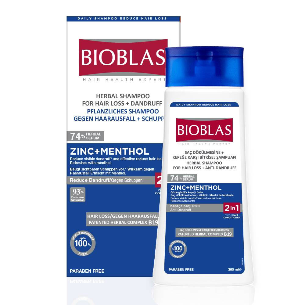 Buy Bioblas Anti-Hair Loss And Anti-Dandruff Shampoo 360ml in Pakistan