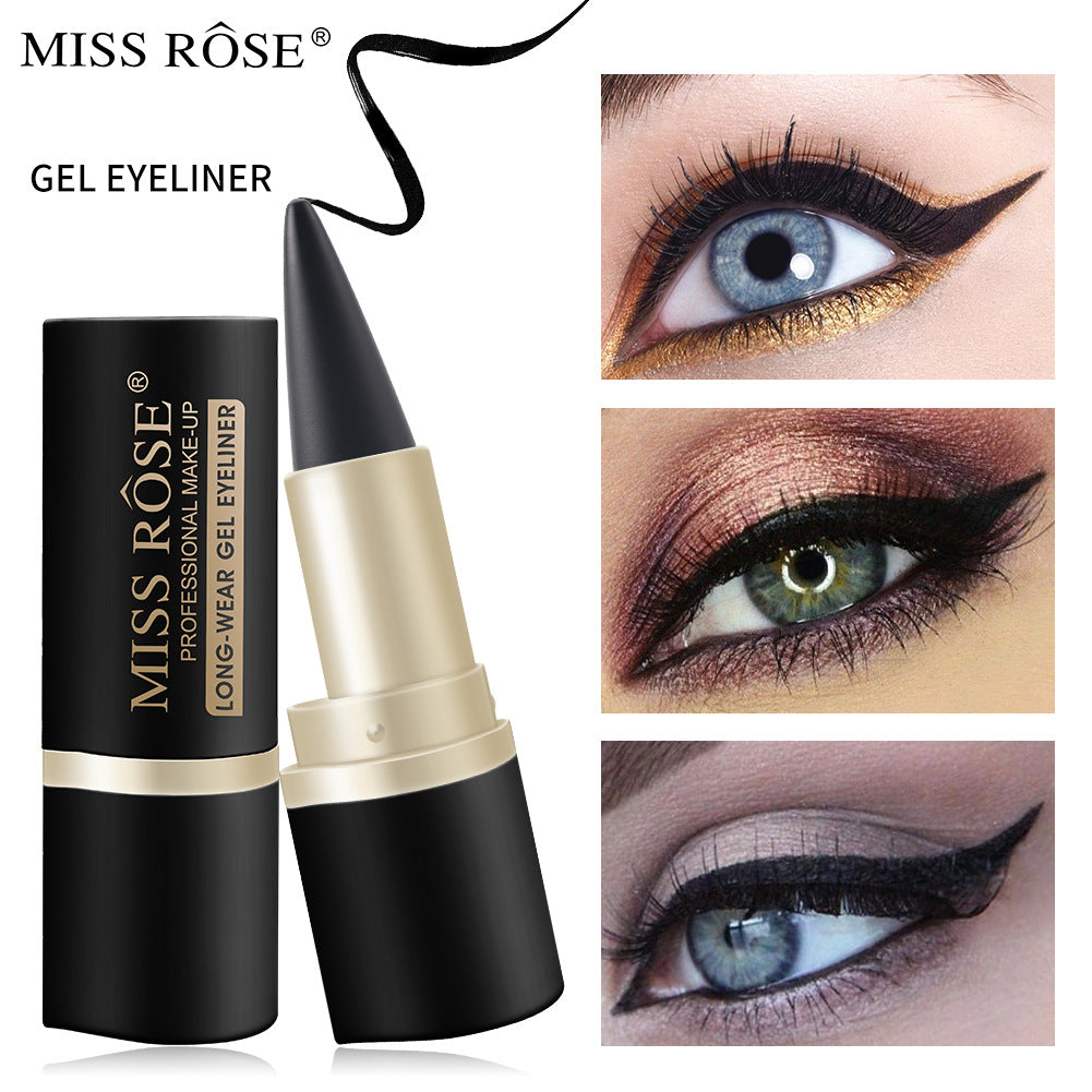 Buy Miss Rose Waterproof Long Lasting Gel Stick Black Eyeliner in Pakistan