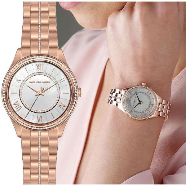 Buy Michael Kors Women's Lauryn Three-hand Rose Gold-tone Stainless Steel Watch - Mk3716 in Pakistan