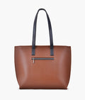 Buy Long Handle Tote Bag - Horse Brown With Black in Pakistan