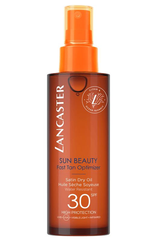 Buy Lancaster Sun Beauty Fast Tan Optimizer Satin Dry Oil Spf30 150 - Ml in Pakistan