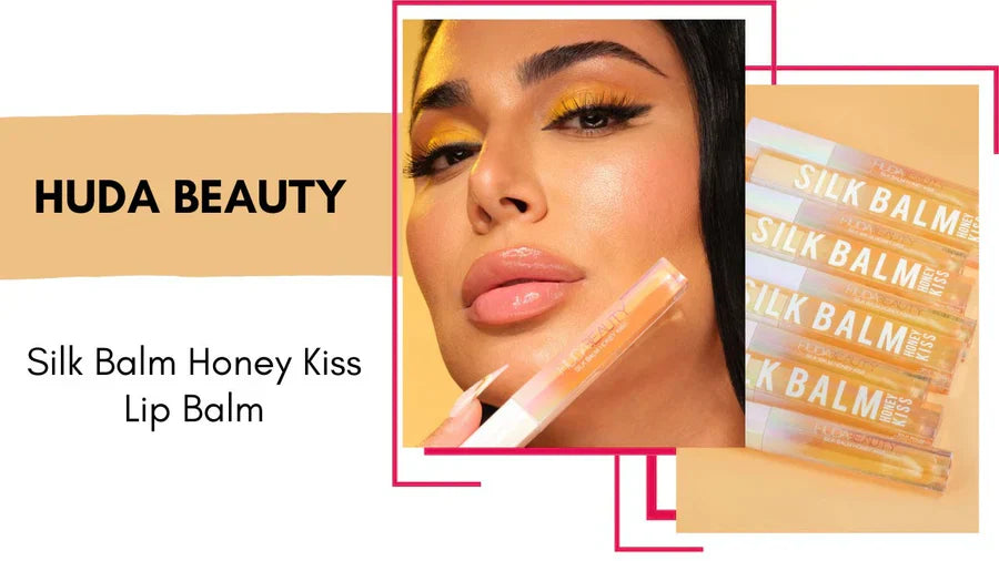 Huda Beauty Silk Balm Honey Kiss Plumping Lip Balm - 3ml