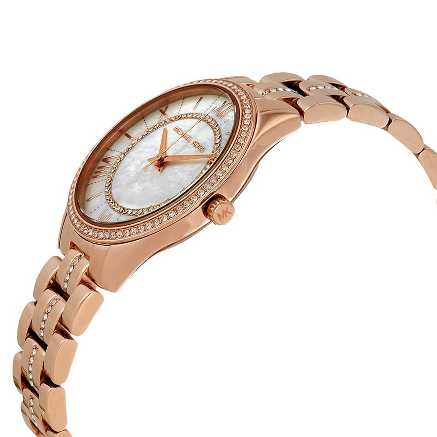 Buy Michael Kors Women's Lauryn Three-hand Rose Gold-tone Stainless Steel Watch - Mk3716 in Pakistan
