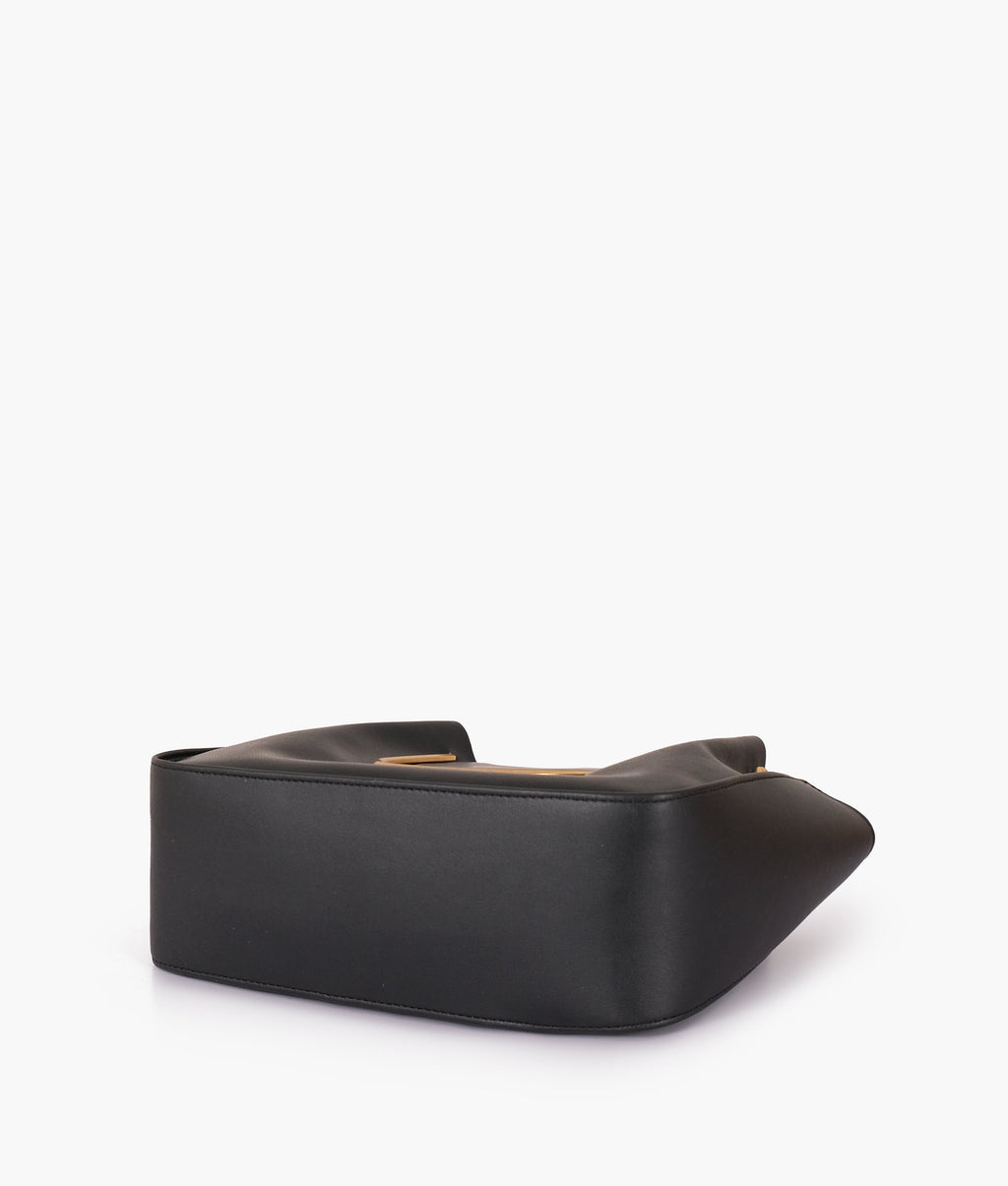 Buy Pearl Black Metallic Handle Shoulder Bag in Pakistan