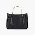 Buy Pearl Black Metallic Handle Shoulder Bag in Pakistan