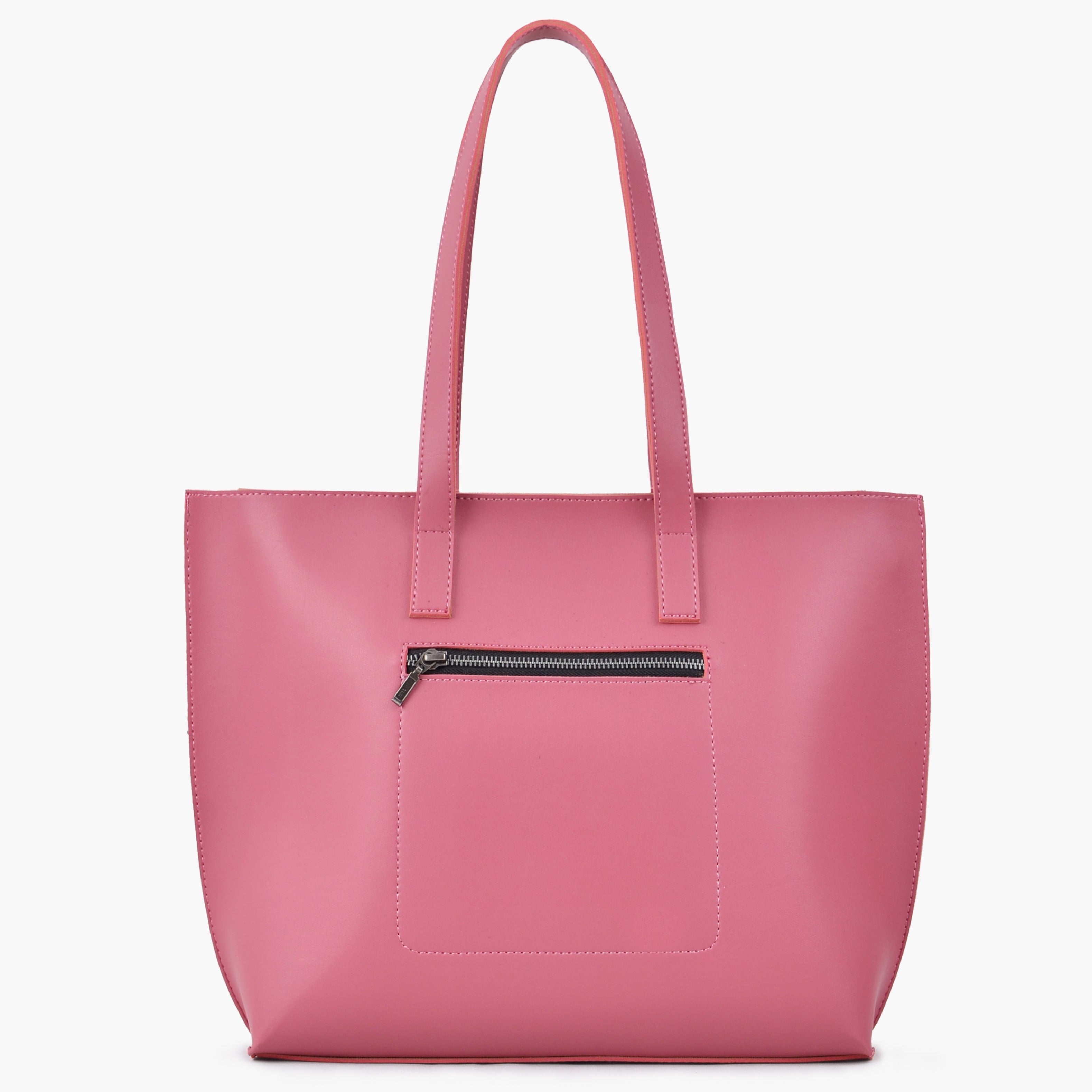 Buy Long Handle Tote Bag - Pink in Pakistan