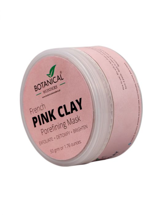 Buy Botanical Wonders French Pink Clay Pore Refining Mask in Pakistan