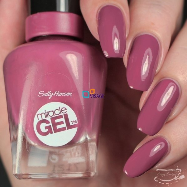 Buy Sally Hansen Esmalte Miracle Gel Nail Polish - 496 Beet Pray Love in Pakistan