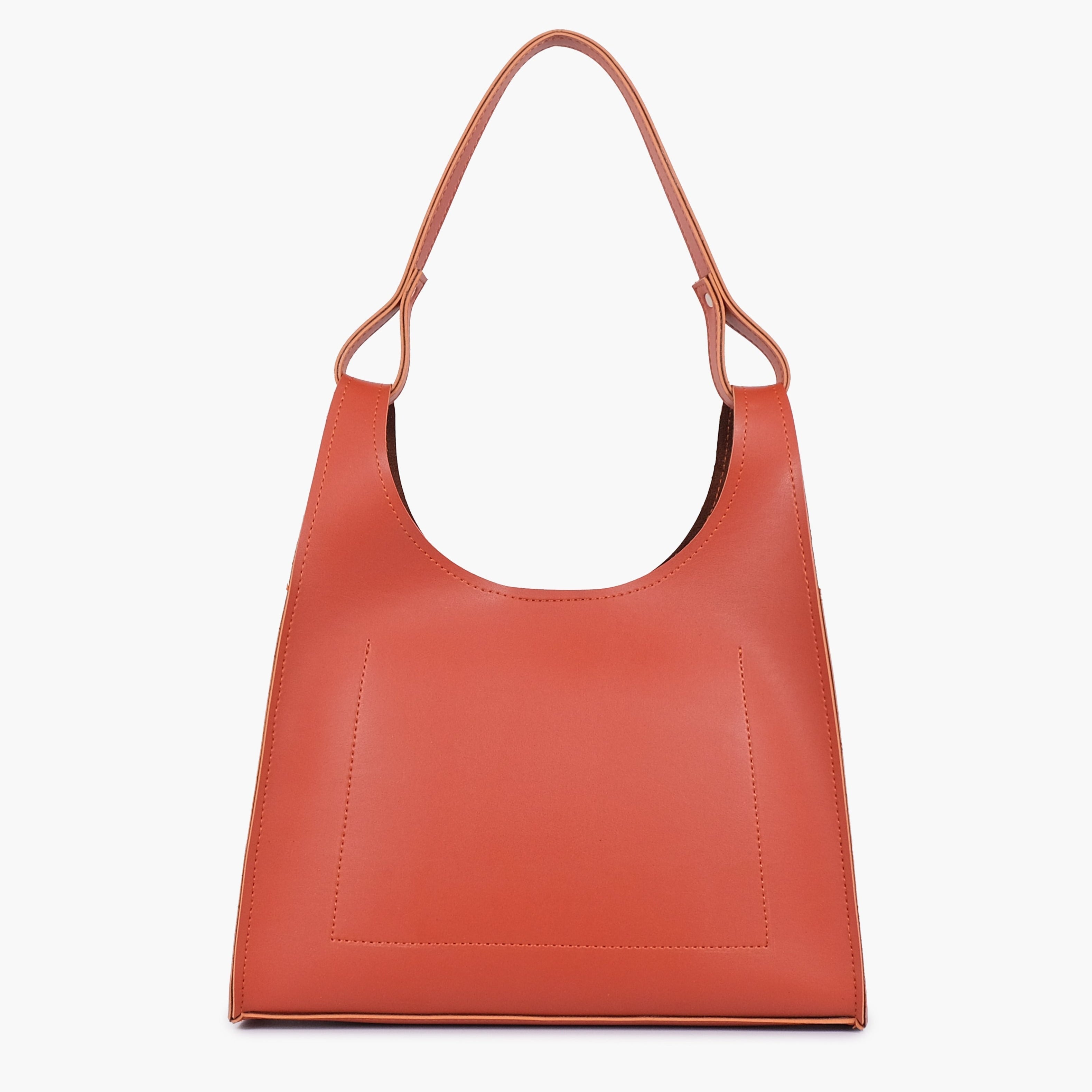Buy Hobo Tote Bag - Rust in Pakistan