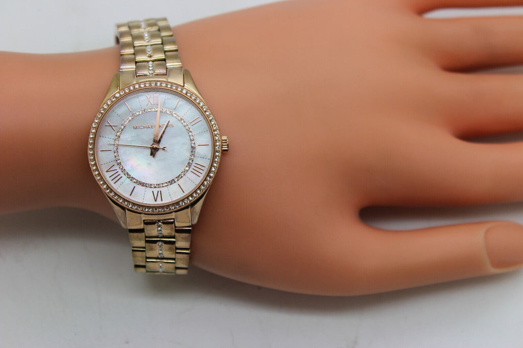 Buy Michael Kors Women's Lauryn Three-hand Rose Gold-tone Stainless Steel Watch - Mk3716 in Pakistan