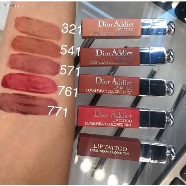 Buy Dior Addict Lip Tattoo Long Wear Colored Tint Lipstick - 421 Natural Beige in Pakistan