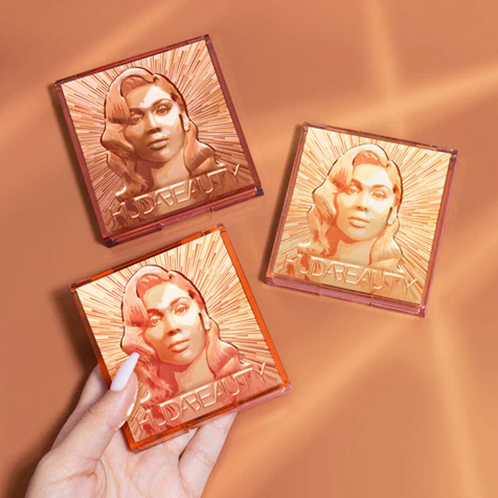 Huda Beauty Glow Obsessions Face Palette - Rich Glow
