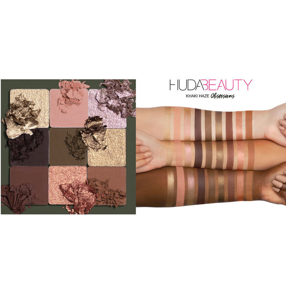 Huda Beauty Obsessions Eyeshadow Palette - Khaki